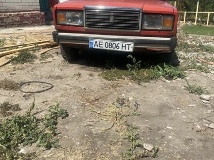 ВАЗ 2107 1995 в Днепре (Днепропетровске) на Automoto.ua Красный ВАЗ 2107, объемом двигателя 1.6 л и пробегом 175 тыс. км за 850 $, фото 1 на Automoto.ua