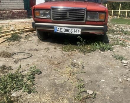 Красный ВАЗ 2107, объемом двигателя 1.6 л и пробегом 175 тыс. км за 850 $, фото 1 на Automoto.ua