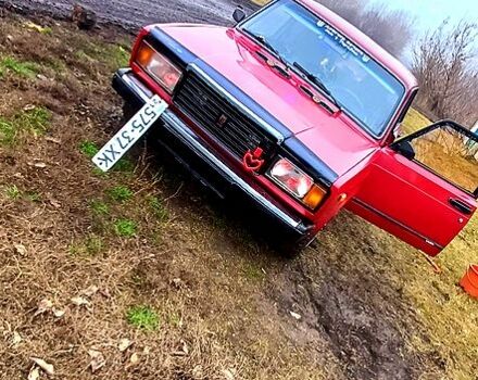 Червоний ВАЗ 2107, об'ємом двигуна 1.7 л та пробігом 0 тис. км за 800 $, фото 1 на Automoto.ua