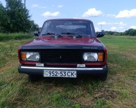 Красный ВАЗ 2107, объемом двигателя 1.6 л и пробегом 8 тыс. км за 1250 $, фото 1 на Automoto.ua