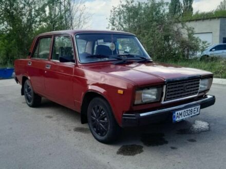 ВАЗ 2107 1995 в Коростене на Automoto.ua Красный ВАЗ 2107, объемом двигателя 1.5 л и пробегом 1 тыс. км за 1250 $, фото 1 на Automoto.ua