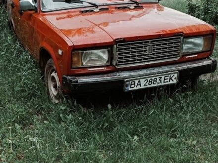 ВАЗ 2107 1995 в Малой Виске на Automoto.ua Красный ВАЗ 2107, объемом двигателя 0 л и пробегом 1 тыс. км за 400 $, фото 1 на Automoto.ua