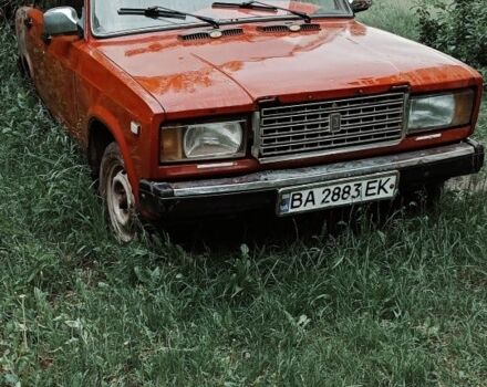 Красный ВАЗ 2107, объемом двигателя 0 л и пробегом 1 тыс. км за 400 $, фото 1 на Automoto.ua