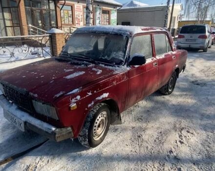 Красный ВАЗ 2107, объемом двигателя 1.6 л и пробегом 20 тыс. км за 814 $, фото 1 на Automoto.ua