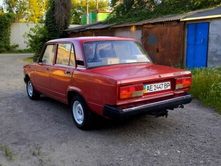 Красный ВАЗ 2107, объемом двигателя 1.6 л и пробегом 111 тыс. км за 800 $, фото 1 на Automoto.ua