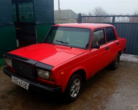 Червоний ВАЗ 2107, об'ємом двигуна 1.5 л та пробігом 2 тис. км за 550 $, фото 1 на Automoto.ua