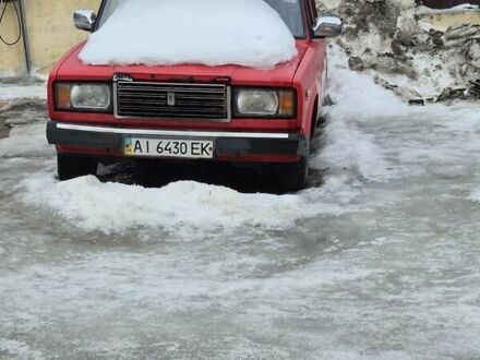 Красный ВАЗ 2107, объемом двигателя 1.5 л и пробегом 180 тыс. км за 462 $, фото 1 на Automoto.ua