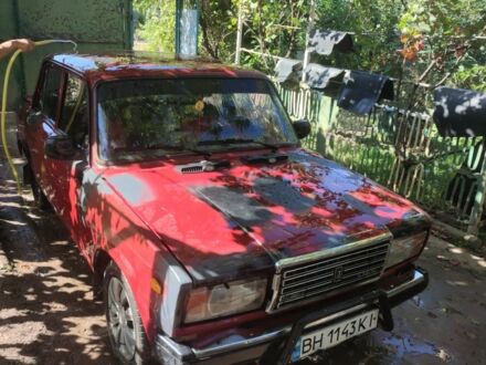 Красный ВАЗ 2107, объемом двигателя 6 л и пробегом 2 тыс. км за 561 $, фото 1 на Automoto.ua
