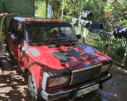 Красный ВАЗ 2107, объемом двигателя 6 л и пробегом 2 тыс. км за 561 $, фото 1 на Automoto.ua
