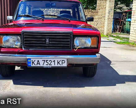 Красный ВАЗ 2107, объемом двигателя 0 л и пробегом 228 тыс. км за 1200 $, фото 1 на Automoto.ua