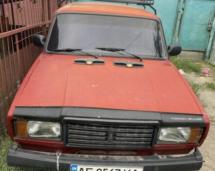 Красный ВАЗ 2107, объемом двигателя 1.5 л и пробегом 68 тыс. км за 800 $, фото 1 на Automoto.ua