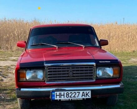 Красный ВАЗ 2107, объемом двигателя 1.5 л и пробегом 30 тыс. км за 550 $, фото 1 на Automoto.ua