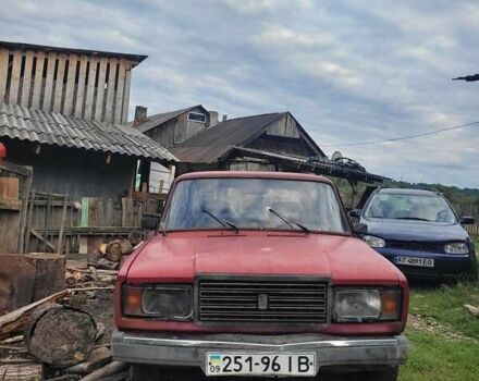 Червоний ВАЗ 2107, об'ємом двигуна 0 л та пробігом 100 тис. км за 270 $, фото 1 на Automoto.ua