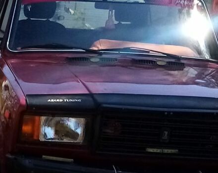 Красный ВАЗ 2107, объемом двигателя 1.3 л и пробегом 1000 тыс. км за 420 $, фото 1 на Automoto.ua