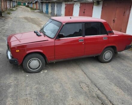 Червоний ВАЗ 2107, об'ємом двигуна 1.5 л та пробігом 95 тис. км за 1650 $, фото 1 на Automoto.ua