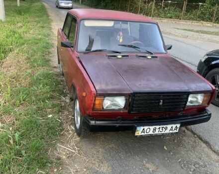 Червоний ВАЗ 2107, об'ємом двигуна 1.3 л та пробігом 300 тис. км за 700 $, фото 1 на Automoto.ua