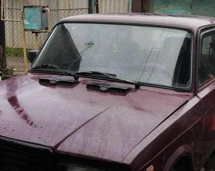 Красный ВАЗ 2107, объемом двигателя 1.7 л и пробегом 25 тыс. км за 424 $, фото 1 на Automoto.ua