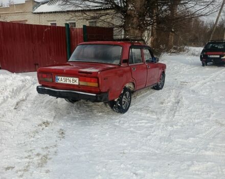 Червоний ВАЗ 2107, об'ємом двигуна 2 л та пробігом 1 тис. км за 390 $, фото 1 на Automoto.ua