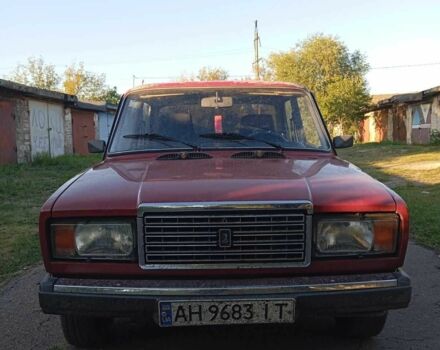 Червоний ВАЗ 2107, об'ємом двигуна 1.6 л та пробігом 89 тис. км за 800 $, фото 1 на Automoto.ua