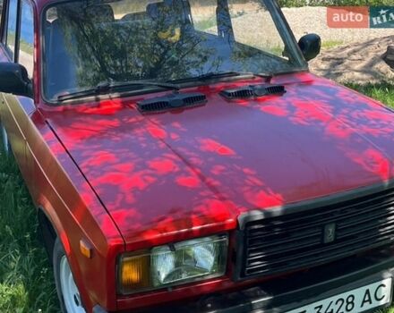 Красный ВАЗ 2107, объемом двигателя 1.45 л и пробегом 36 тыс. км за 800 $, фото 1 на Automoto.ua
