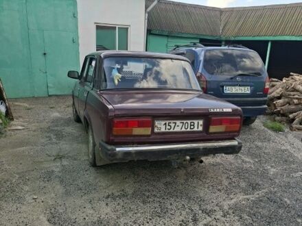 ВАЗ 2107 1996 в Виннице на Automoto.ua Красный ВАЗ 2107, объемом двигателя 1 л и пробегом 1 тыс. км за 340 $, фото 1 на Automoto.ua