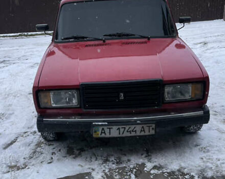 Красный ВАЗ 2107, объемом двигателя 0 л и пробегом 50 тыс. км за 1150 $, фото 1 на Automoto.ua