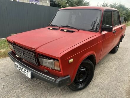 ВАЗ 2107 1996 в Кобеляках на Automoto.ua Красный ВАЗ 2107, объемом двигателя 1.5 л и пробегом 146 тыс. км за 699 $, фото 1 на Automoto.ua