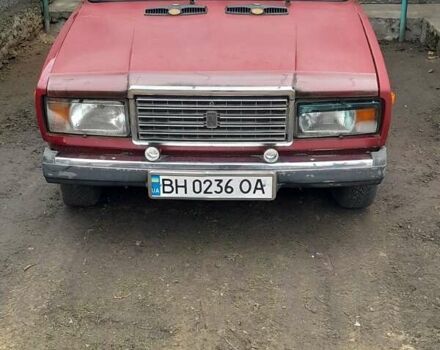 Красный ВАЗ 2107, объемом двигателя 1.3 л и пробегом 64 тыс. км за 1200 $, фото 1 на Automoto.ua