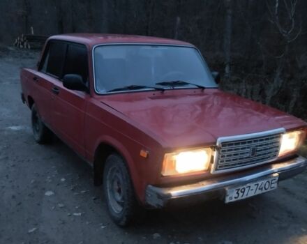 Червоний ВАЗ 2107, об'ємом двигуна 1.6 л та пробігом 110 тис. км за 355 $, фото 1 на Automoto.ua