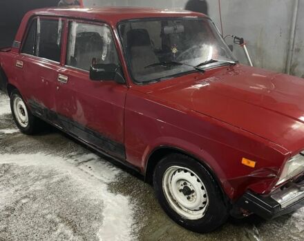 Красный ВАЗ 2107, объемом двигателя 1.5 л и пробегом 84 тыс. км за 268 $, фото 1 на Automoto.ua