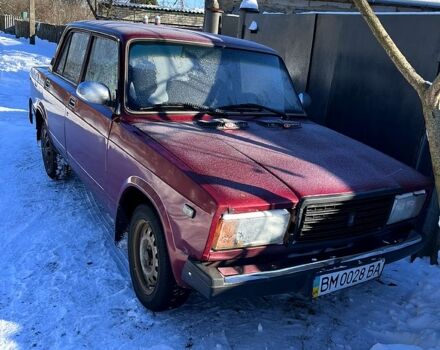 Червоний ВАЗ 2107, об'ємом двигуна 1.5 л та пробігом 0 тис. км за 750 $, фото 1 на Automoto.ua