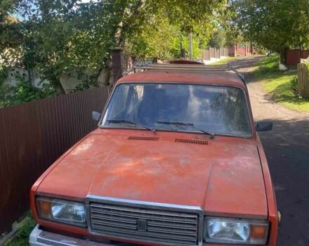 Красный ВАЗ 2107, объемом двигателя 0 л и пробегом 3 тыс. км за 592 $, фото 1 на Automoto.ua