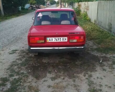 Красный ВАЗ 2107, объемом двигателя 1.5 л и пробегом 44 тыс. км за 1200 $, фото 1 на Automoto.ua