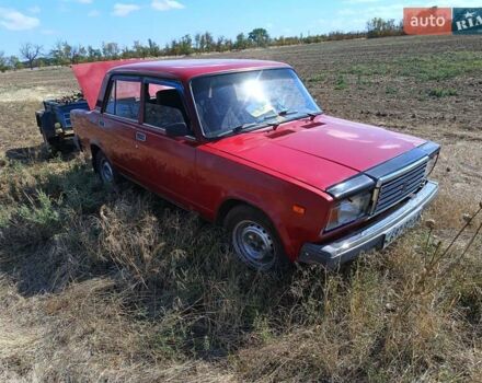 ВАЗ 2107 1997 в Татарбунарах на Automoto.ua Красный ВАЗ 2107, объемом двигателя 1.57 л и пробегом 100 тыс. км за 1700 $, фото 1 на Automoto.ua