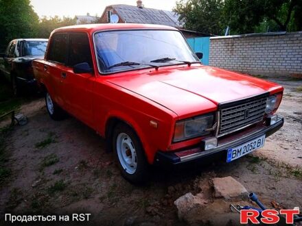 Красный ВАЗ 2107, объемом двигателя 1.6 л и пробегом 295 тыс. км за 750 $, фото 1 на Automoto.ua