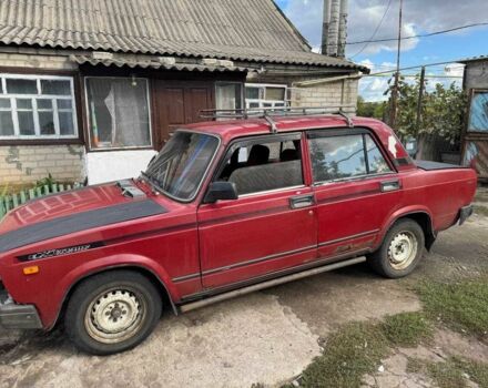 Красный ВАЗ 2107, объемом двигателя 0 л и пробегом 100 тыс. км за 500 $, фото 1 на Automoto.ua
