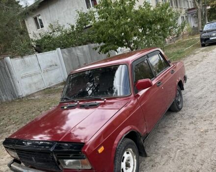 Красный ВАЗ 2107, объемом двигателя 1.7 л и пробегом 200 тыс. км за 650 $, фото 1 на Automoto.ua