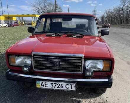 Червоний ВАЗ 2107, об'ємом двигуна 1.5 л та пробігом 88 тис. км за 695 $, фото 1 на Automoto.ua