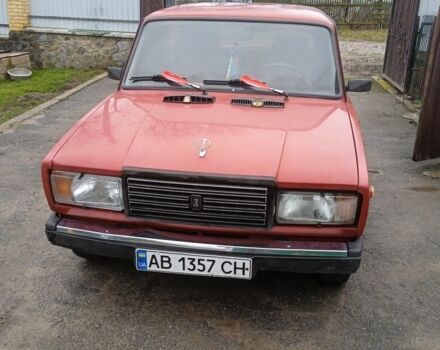 Красный ВАЗ 2107, объемом двигателя 0 л и пробегом 200 тыс. км за 1186 $, фото 1 на Automoto.ua