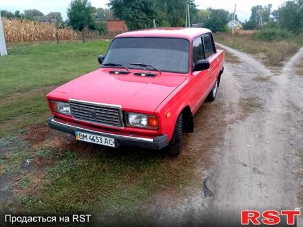 Червоний ВАЗ 2107, об'ємом двигуна 1.5 л та пробігом 258 тис. км за 1000 $, фото 1 на Automoto.ua