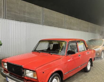 Красный ВАЗ 2107, объемом двигателя 1.5 л и пробегом 98 тыс. км за 850 $, фото 1 на Automoto.ua