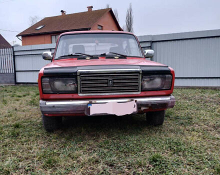 Красный ВАЗ 2107, объемом двигателя 1.45 л и пробегом 87 тыс. км за 950 $, фото 1 на Automoto.ua