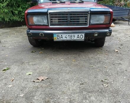 Красный ВАЗ 2107, объемом двигателя 0 л и пробегом 160 тыс. км за 966 $, фото 1 на Automoto.ua