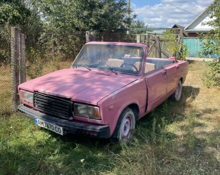 Красный ВАЗ 2107, объемом двигателя 0 л и пробегом 2 тыс. км за 135 $, фото 1 на Automoto.ua