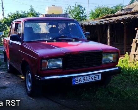 Червоний ВАЗ 2107, об'ємом двигуна 1.5 л та пробігом 100 тис. км за 370 $, фото 1 на Automoto.ua