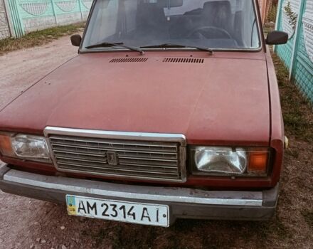 Красный ВАЗ 2107, объемом двигателя 0 л и пробегом 250 тыс. км за 651 $, фото 1 на Automoto.ua