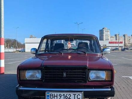 Красный ВАЗ 2107, объемом двигателя 1.45 л и пробегом 53 тыс. км за 1499 $, фото 1 на Automoto.ua
