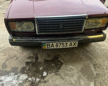 Красный ВАЗ 2107, объемом двигателя 1.45 л и пробегом 68 тыс. км за 1400 $, фото 1 на Automoto.ua
