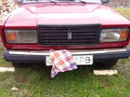 Красный ВАЗ 2107, объемом двигателя 0 л и пробегом 30 тыс. км за 900 $, фото 1 на Automoto.ua