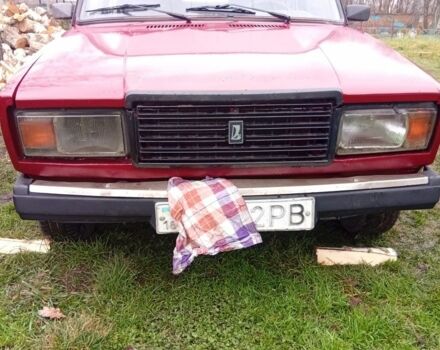 Красный ВАЗ 2107, объемом двигателя 0 л и пробегом 30 тыс. км за 900 $, фото 1 на Automoto.ua